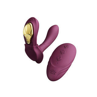 Zalo Legend Series Aya Velvet Purple - Luxury G-Spot Vibrator