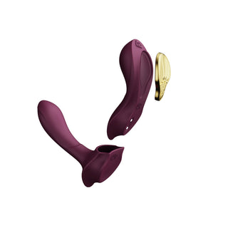 Zalo Legend Series Aya Velvet Purple - Luxury G-Spot Vibrator