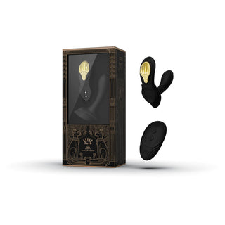 Zalo Legend Series Aya Obsidian Black Vibrator - Luxury G-Spot and Clitoral Stimulation