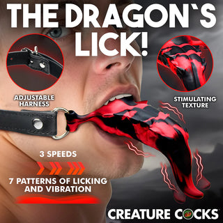 Creature Cocks Demon's Tongue Vibrating Flicking Oral Enhancer