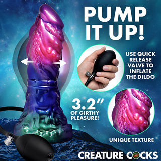 Creature Cocks Gorge Inflatable Silicone Fantasy Dildo