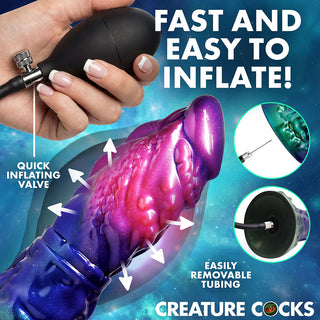 Creature Cocks Gorge Inflatable Silicone Fantasy Dildo