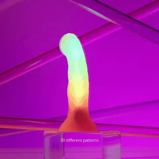 Love to Love Dildo LED Light Up Sugar Bomb Flexible Suction Cup Dildo