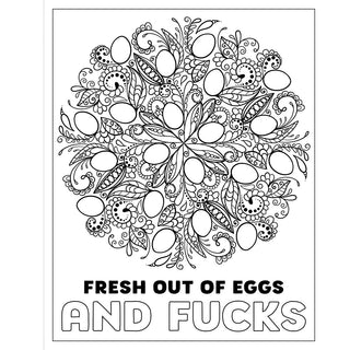 F*ck Menopause: A Sweary Coloring Book of Calming Mandalas for Stress Relief