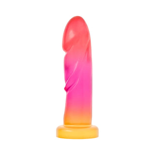 Avant Sunburst Girthy Silicone Dildo With Suction Cup