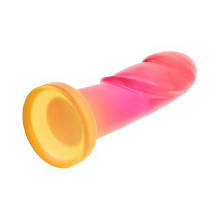 Avant Sunburst Girthy Silicone Dildo With Suction Cup