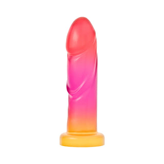 Avant Sunburst Girthy Silicone Dildo With Suction Cup
