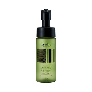 iroha Intimate Wash Foam with Bergamot and Bitter Orange - 5.07 oz