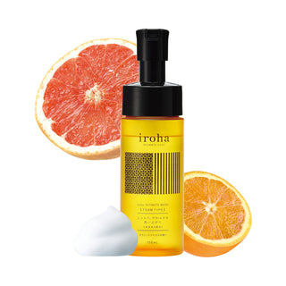 iroha Intimate Wash Foam - Sweet Citrus 5.07 oz | Gentle Cleansing for Intimate Areas