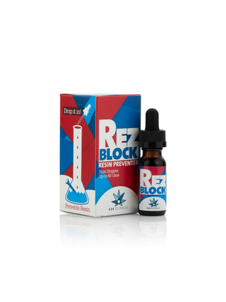 RezBlock® Resin Preventer - 15ml Dropper - Horny Stoner