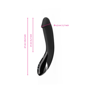 Mystim Tickling Truman Smooth G-spot E-Stim Vibrator