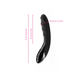 Mystim Sizzling Simon Textured G-spot E-Stim Vibrator