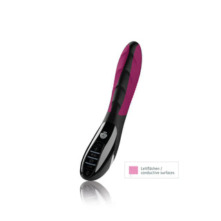 Mystim Sizzling Simon Textured G-spot E-Stim Vibrator