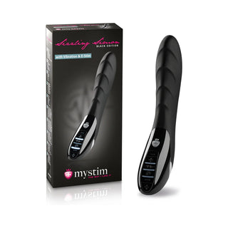 Mystim Sizzling Simon Textured G-spot E-Stim Vibrator
