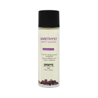 Exsens Massage Oil Amethyst Sweet Almond 3.4 oz. - Horny Stoner