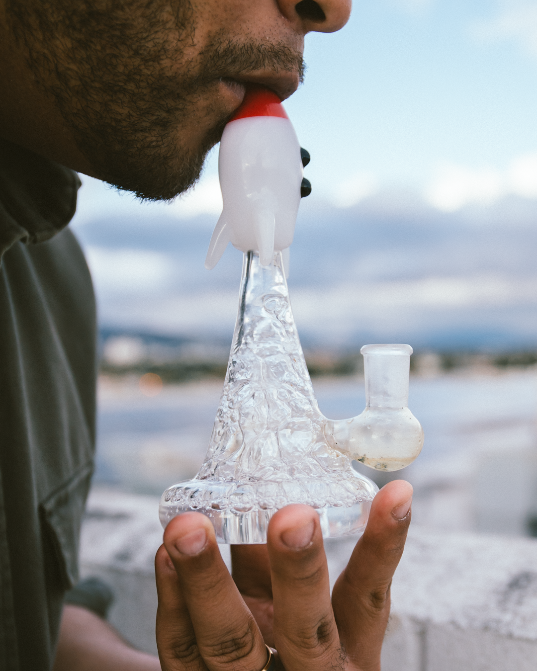 HEMPER Blastoff Rocket Bong - Horny Stoner