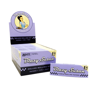 Blazy Susan Purple Rolling Papers - Horny Stoner