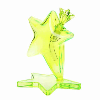 Pulsar Star Power Glass Water Pipe - 6.5" / 14mm F / Green