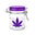 Silver & Purple
