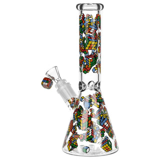 Pulsar Greatest Hits Series Glow Herb Pipe Duo / 10" / 14mm F - Horny Stoner