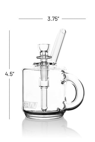 GRAV® Coffee Mug Pocket Bubbler - Assorted Colors - Horny Stoner