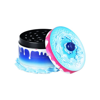 Birthday Cake Grinder | 4pc | 2.5" - Horny Stoner