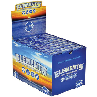 Elements Ultra Thin Rice Cones - Horny Stoner