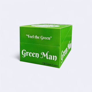Green Man Green Rice Paper Cones - Horny Stoner