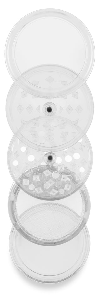 Higher Standards 4-Piece Herb Grinder with Pollen Catcher