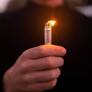 Smoke Honest StashLight - Doob Tube & Refillable Lighter - Horny Stoner