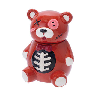 ZOMBIE SCARE BEAR STORAGE JAR