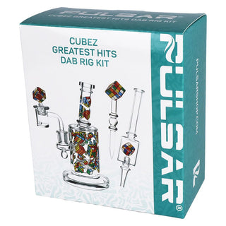Pulsar Greatest Hits Series Glow Dab Rig Kit / 8" / 14mm F - Horny Stoner