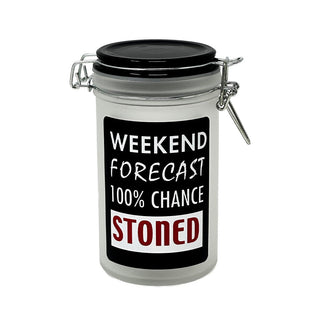 WEEKEND FORECAST STORAGE JAR