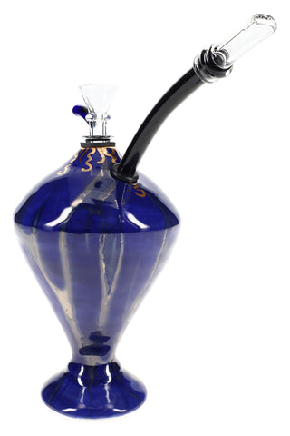 Ancient Creations 6″ Gold-Vein Ceramic Hookette