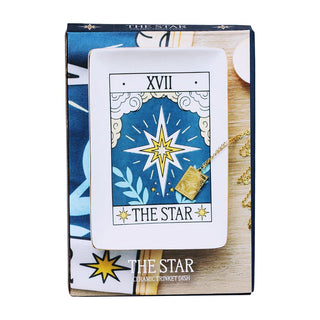 Tarot Card Ceramic Trinket Dish | 6.6"x4.5" - Horny Stoner
