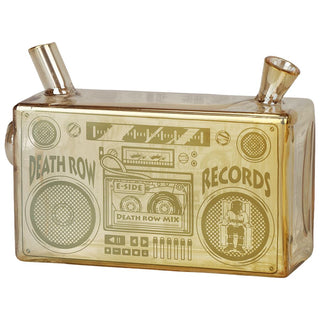 Death Row Records Boom Box Glass Blunt Bubbler | 5"