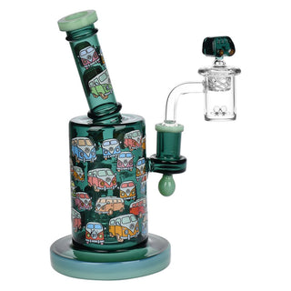 Pulsar Greatest Hits Series Glow Dab Rig Kit / 8" / 14mm F - Horny Stoner