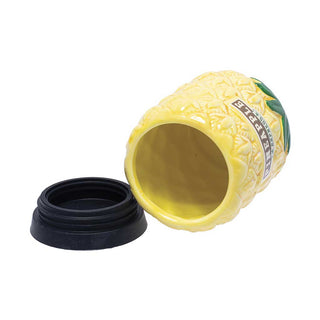 LARGE PINEAPPLE CERAMIC STORAGE JAR