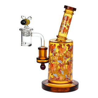 Pulsar Greatest Hits Series Glow Dab Rig Kit / 8" / 14mm F - Horny Stoner