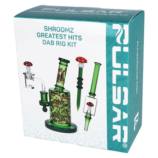 Pulsar Greatest Hits Series Glow Dab Rig Kit / 8" / 14mm F - Horny Stoner