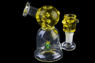 Space King Glass Space Glacier Freezable Bong - Horny Stoner