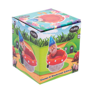GNOME & MUSHROOM ASHTRAY
