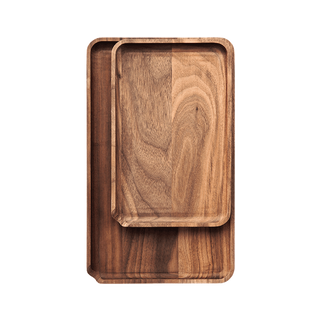 Marley Natural Black Walnut Prep Tray