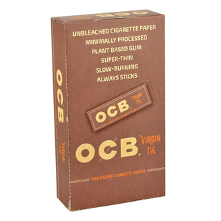 OCB Virgin Rolling Papers | 1 1/4 Inch - Horny Stoner