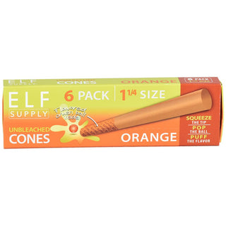 ELF Unbleached Flavor Pop Pre-Rolled Cones | 1 1/4 | 6pc | 20pk - Horny Stoner