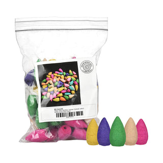 Backflow Incense Cones - Assorted Scents 50pcs