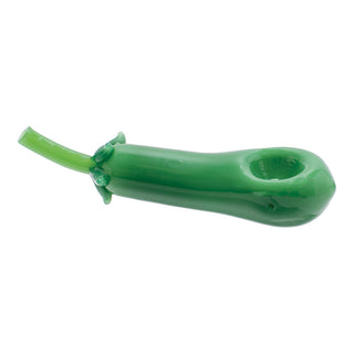 EGGPLANT GLASS HAND PIPE
