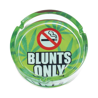 BLUNTS ONLY GLASS ASHTRAY