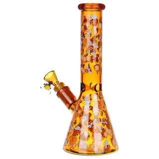 Pulsar Greatest Hits Series Glow Herb Pipe Duo / 10" / 14mm F - Horny Stoner