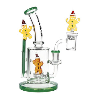 Pulsar Holidaze Series Glass Dab Rig Set | 8.25" | 14mm F